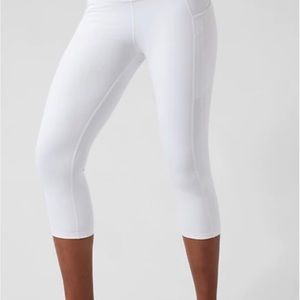 Athlete Elation White Capri 1X